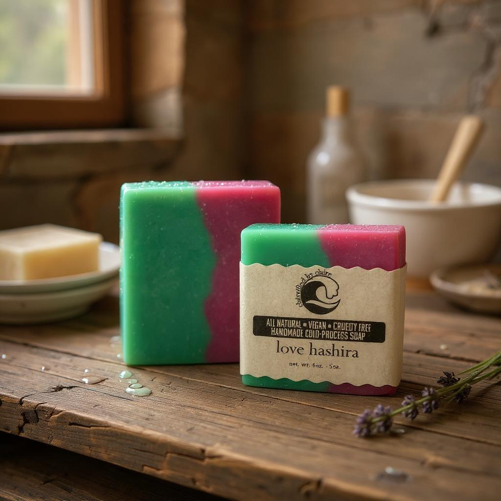 Love Hashira Inspired Handmade Soap