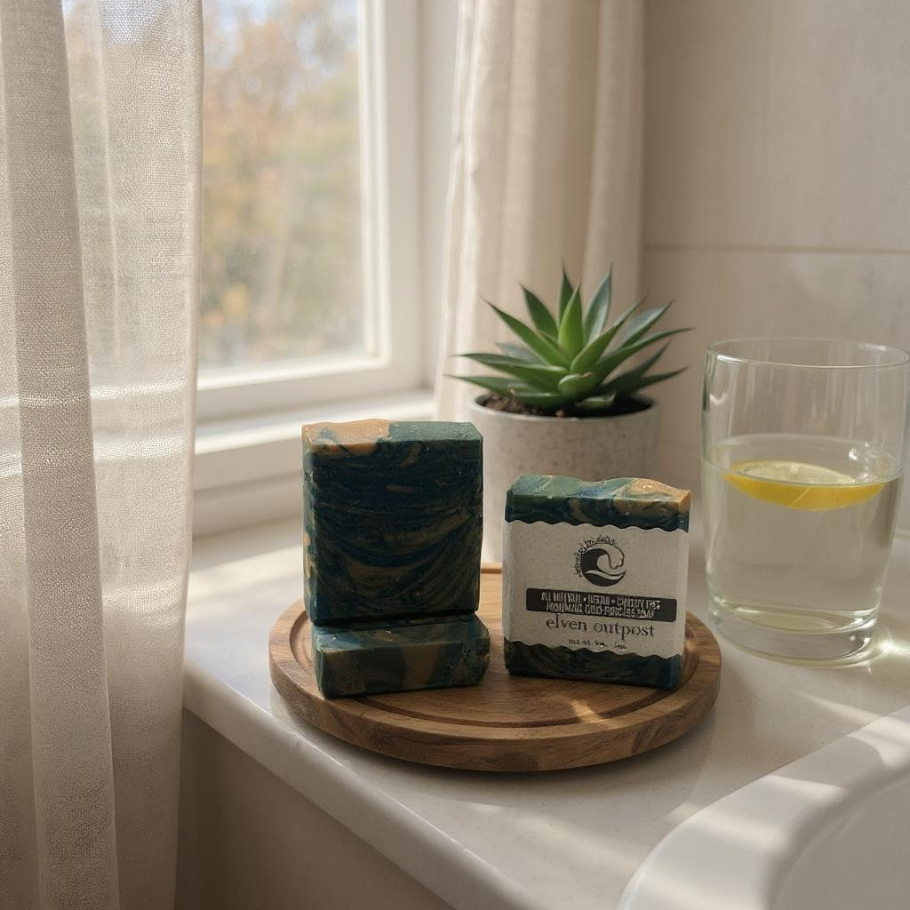 Elven Outpost - Inspired by Rivendell from LOTR handmade soap