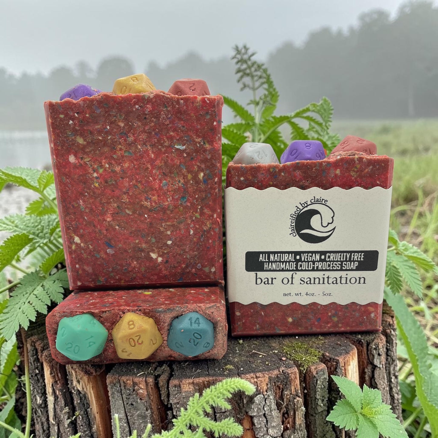 Bar of Sanitation – D&D Inspired Handmade Soap