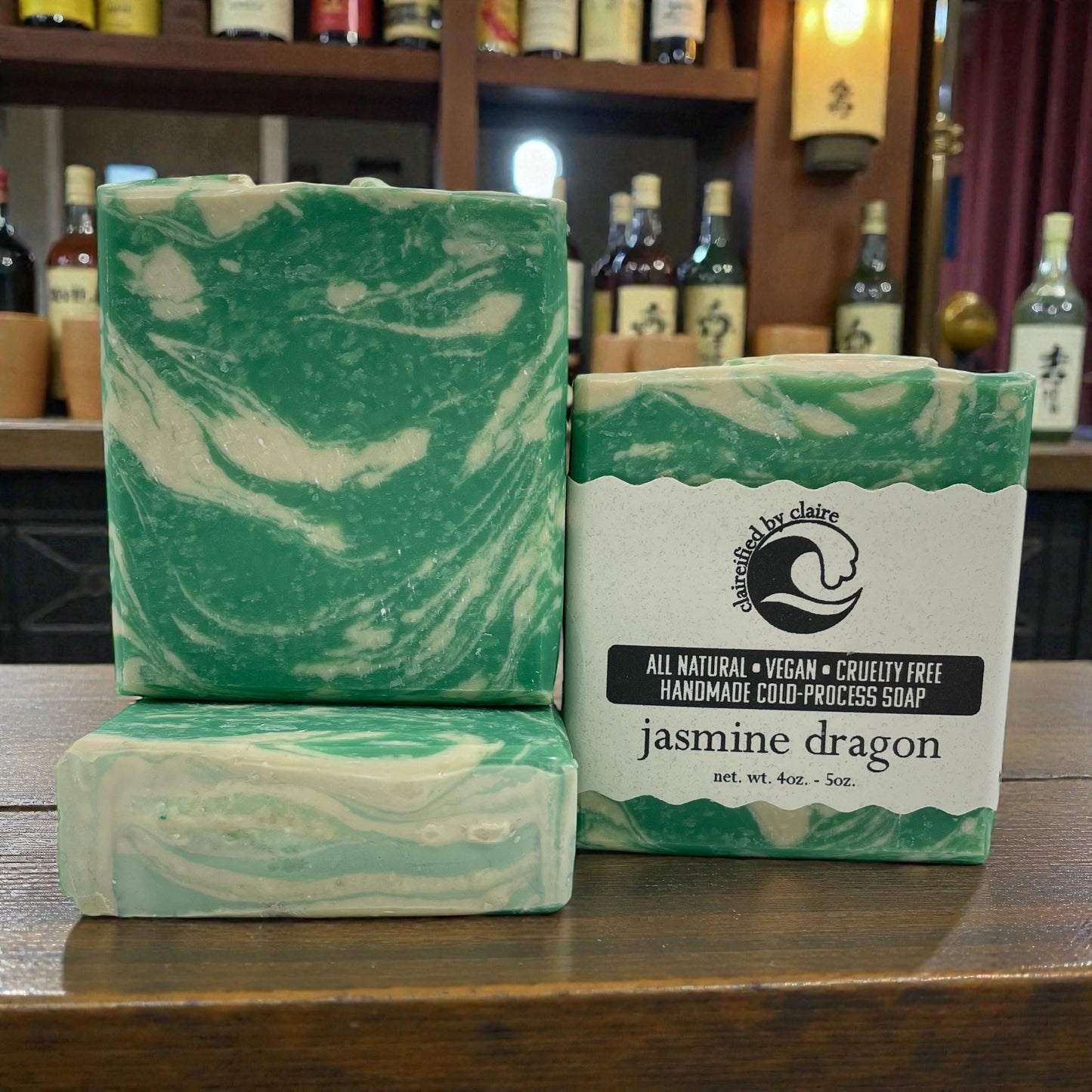 Jasmine Dragon handmade soap inspired by Avatar The Last Air Bender