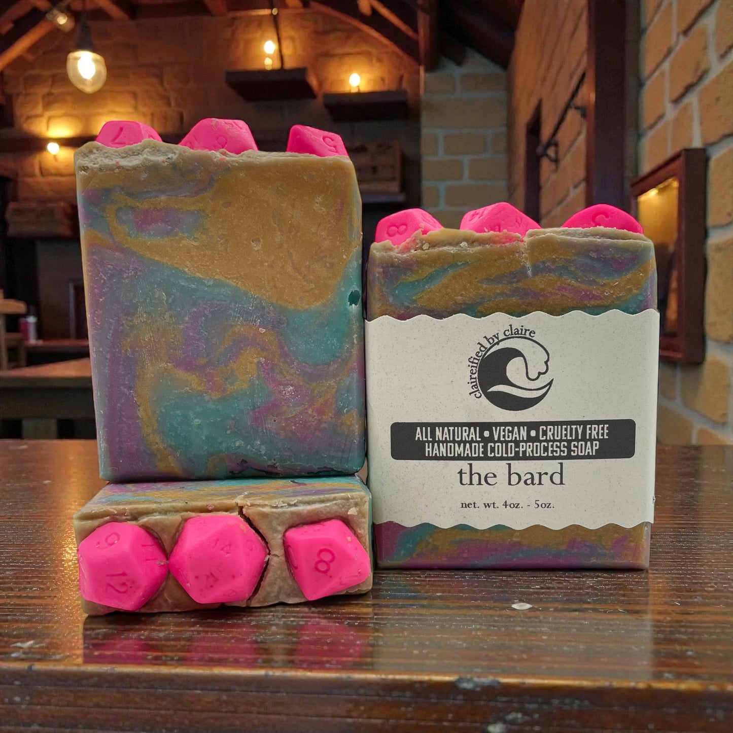 The Bard D&D Inspired Soap