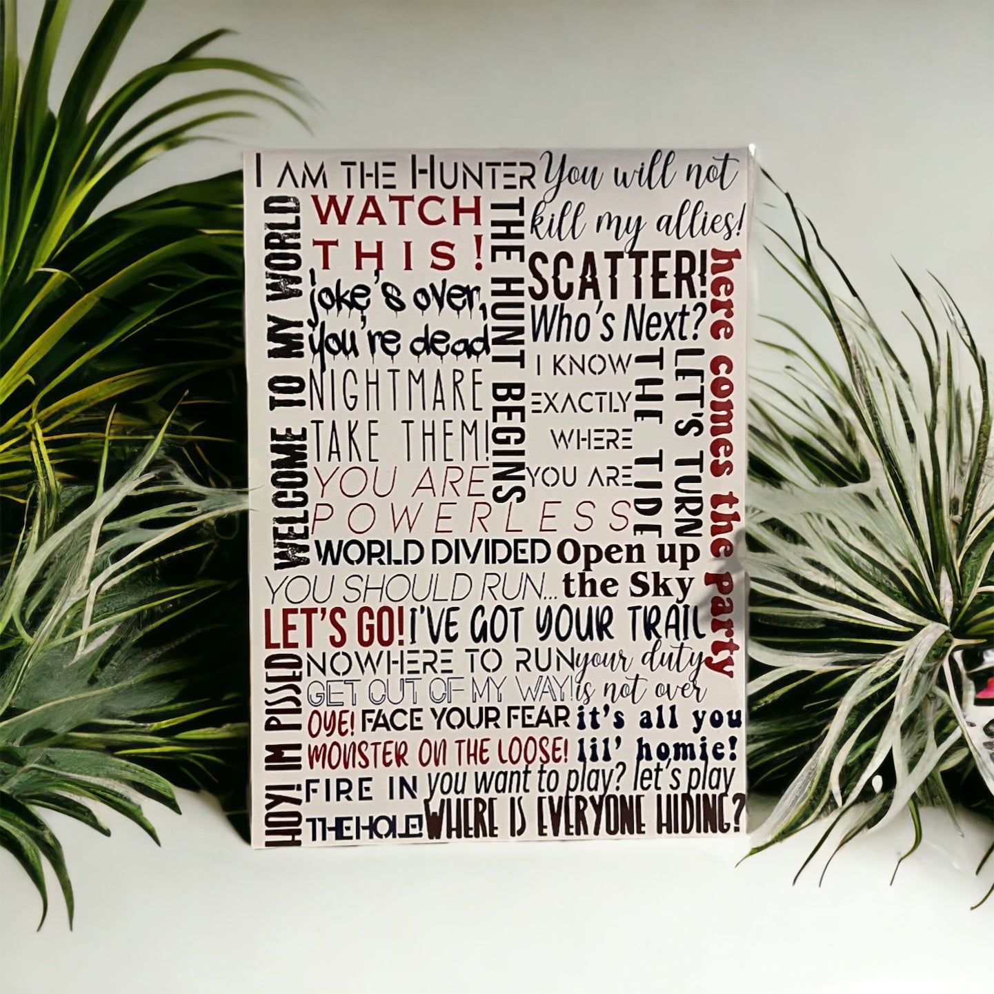 Valorant Quotes Print