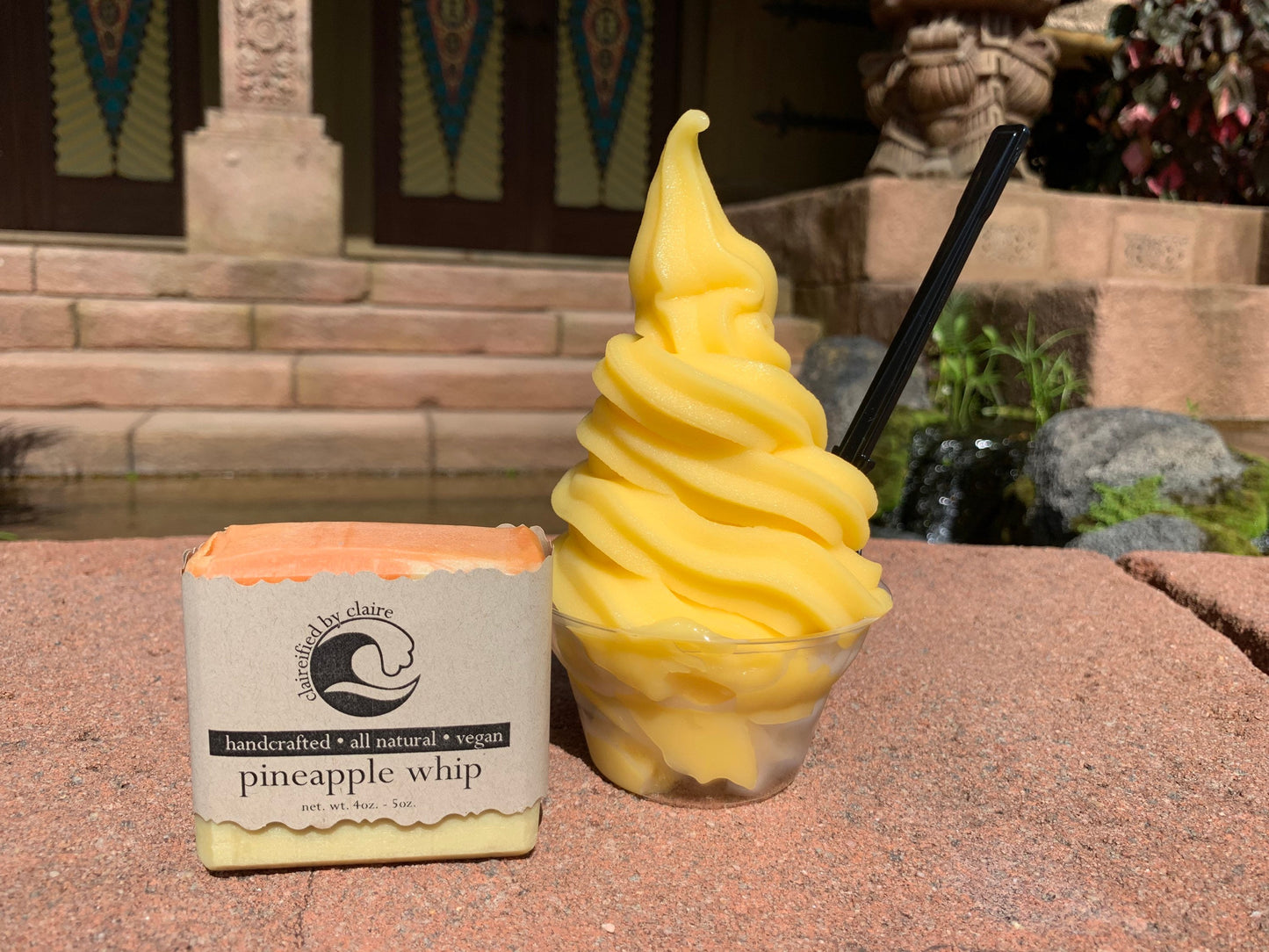 Pineapple Whip Inspired Soap