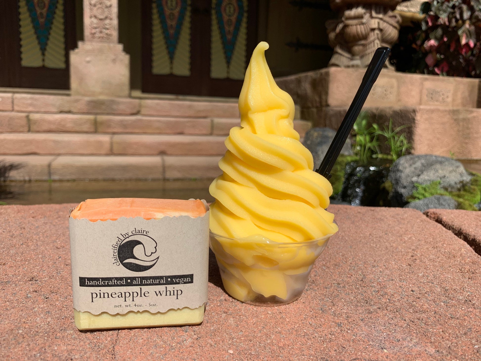 Pineapple Whip Inspired Soap