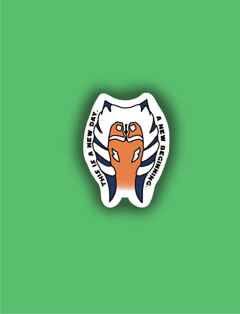 Ahsoka Tano Sticker | Matte | Water Resistant