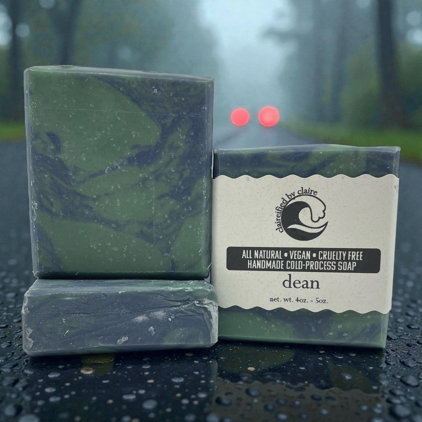 Dean handmade soap inspired by Dean Winchester from the Supernatural series.