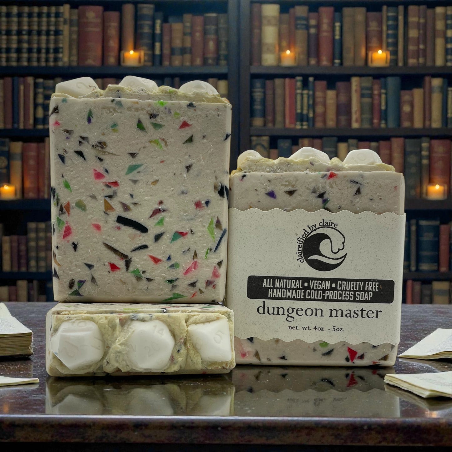 Dungeon Master D&D Inspired Soap