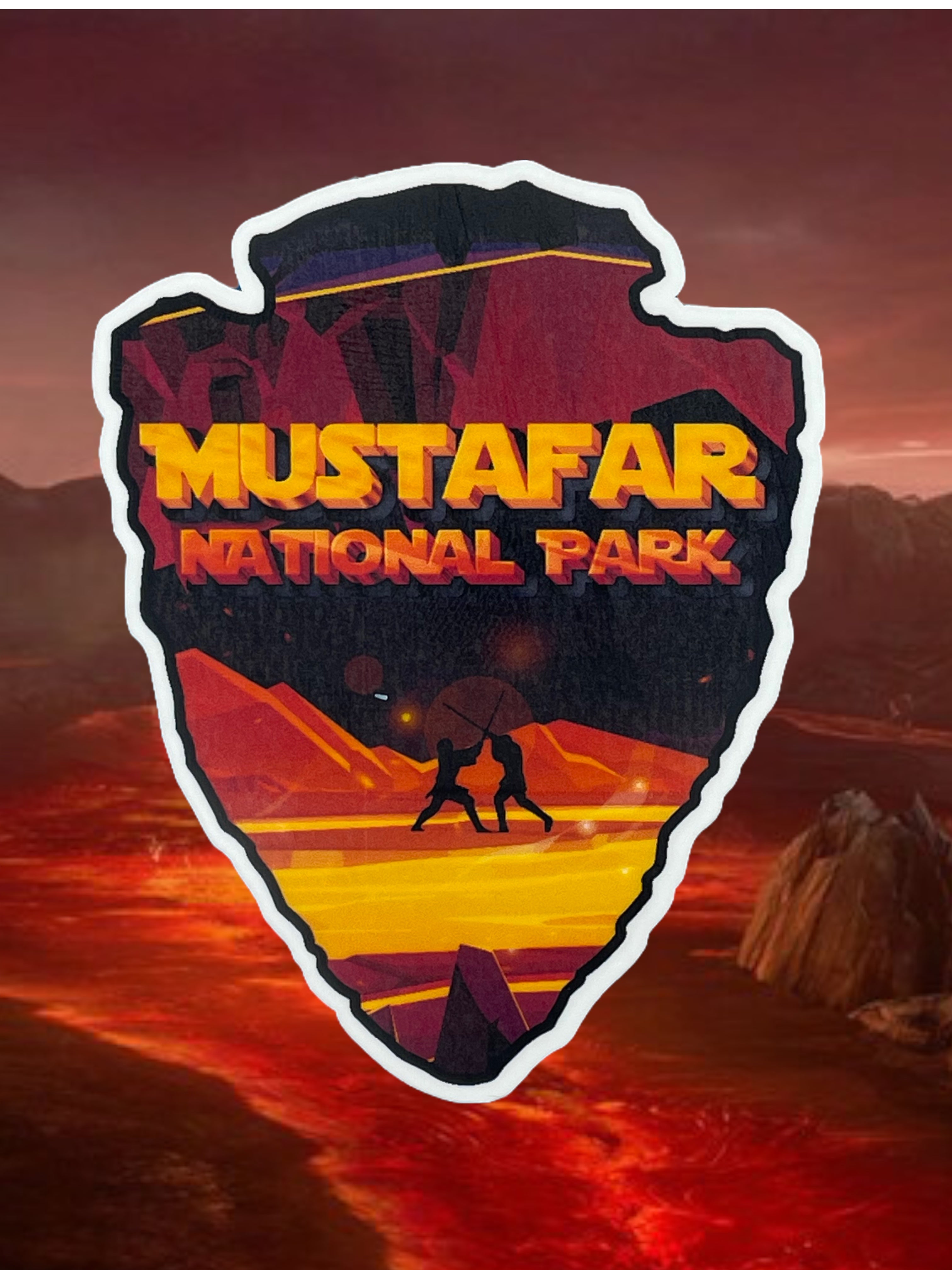 Mustafar National Park sticker