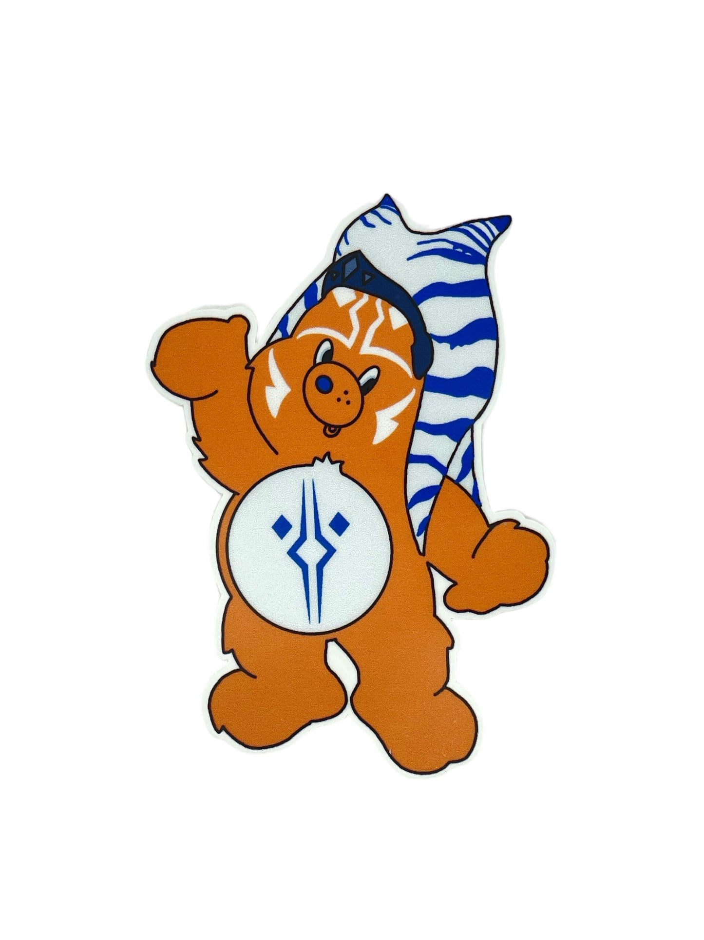 Ahsoka Tano Inspired Bear Sticker