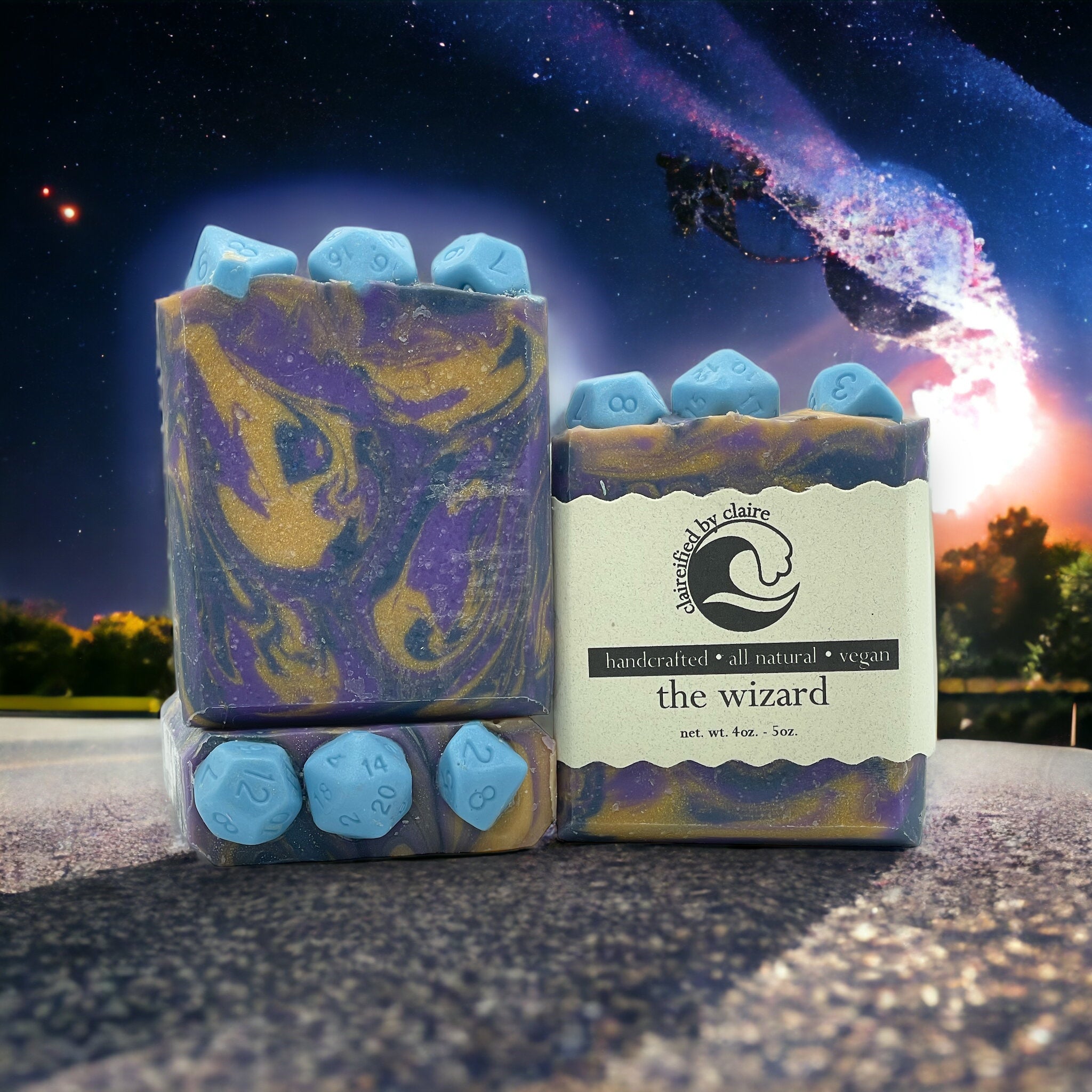 The Wizard D&D Inspired Handmade Soap