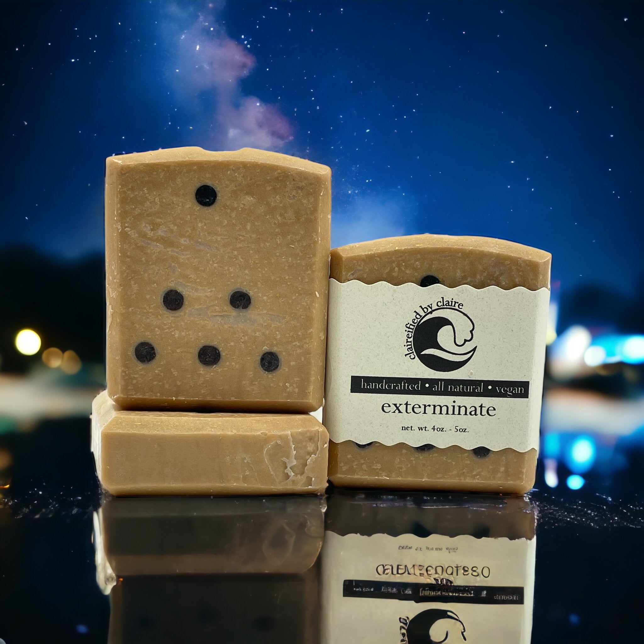 Exterminate - Dalek inspired handmade all-natural soap for Doctor Who fans