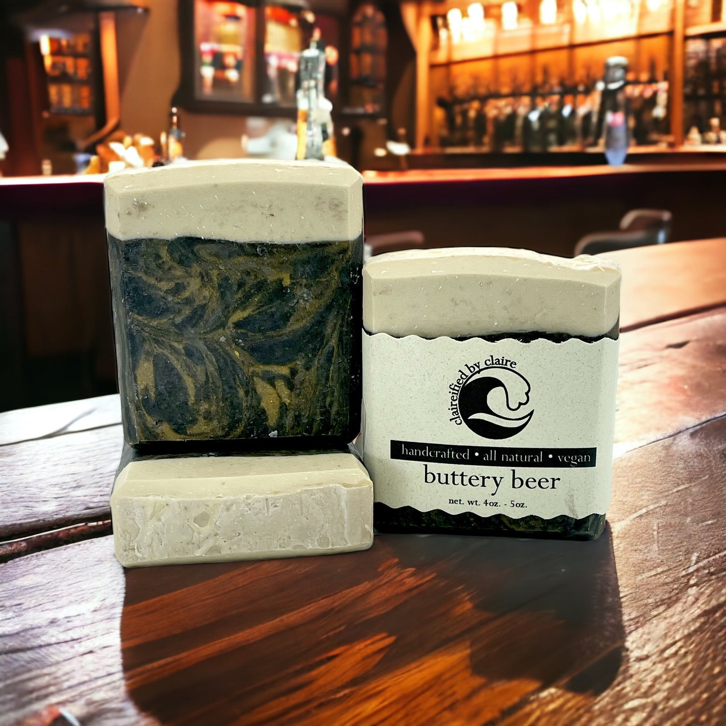 Buttery Beer handmade soap inspired by Butter Beer from Harry Potter