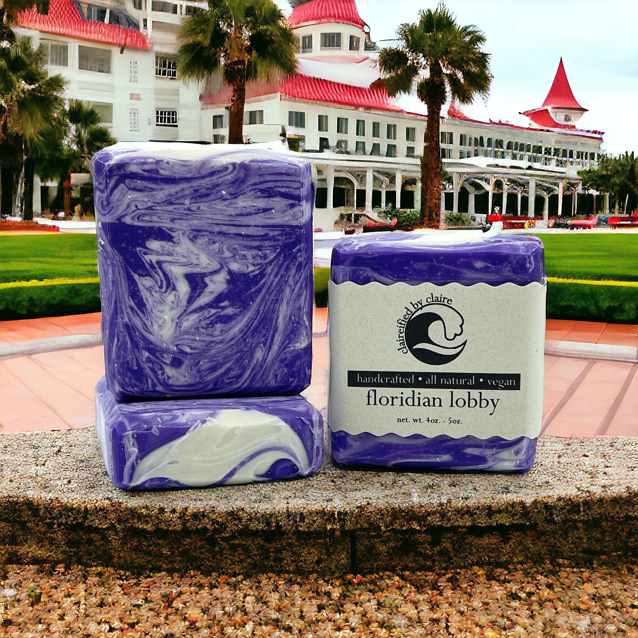 Floridian Lobby handmade soap inspired by Disney's Grand Floridian Resort.