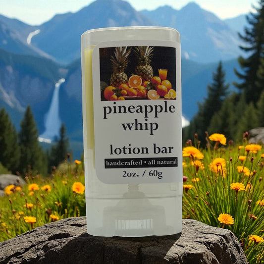 Pineapple Whip Handmade Lotion Bars – Nourishing Solid Moisturizer with Shea Butter & Beeswax