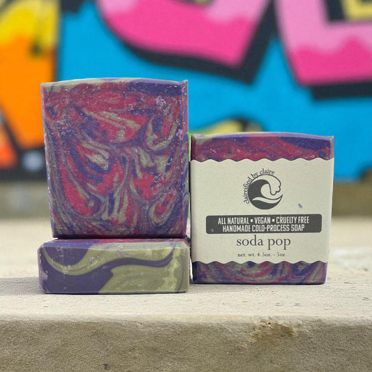The Saja Boys Soap – Vegan Handmade Soap, Grape Soda Scent, K-Pop Demon Hunters Fan Soap