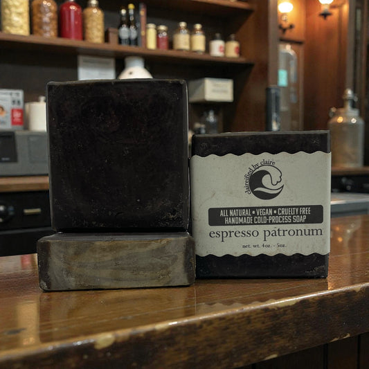 Espresso Patronum – Handmade Harry Potter Soap, Coffee Scent, Cinnamon Vanilla Blend