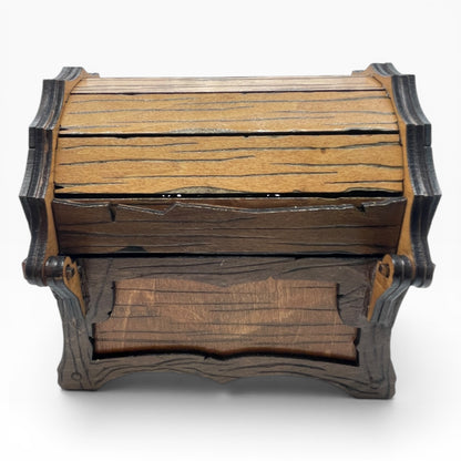 Large One Eyed Mimic Box | Fandom-Inspired Wood Storage Chest