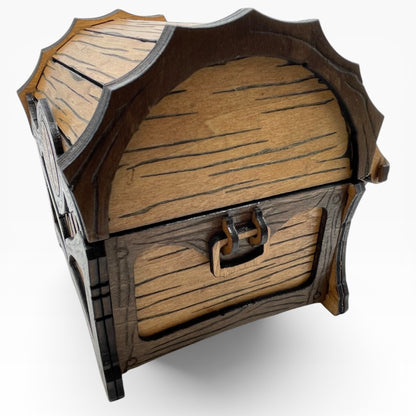 Large One Eyed Mimic Box | Fandom-Inspired Wood Storage Chest