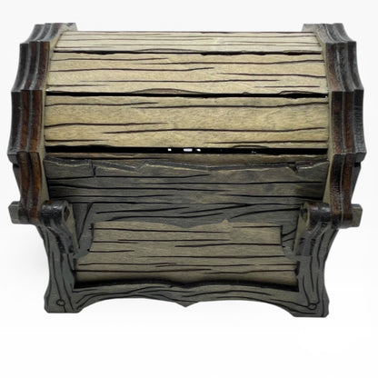 Small One Eyed Mimic Box | Fandom-Inspired Wood Storage Chest