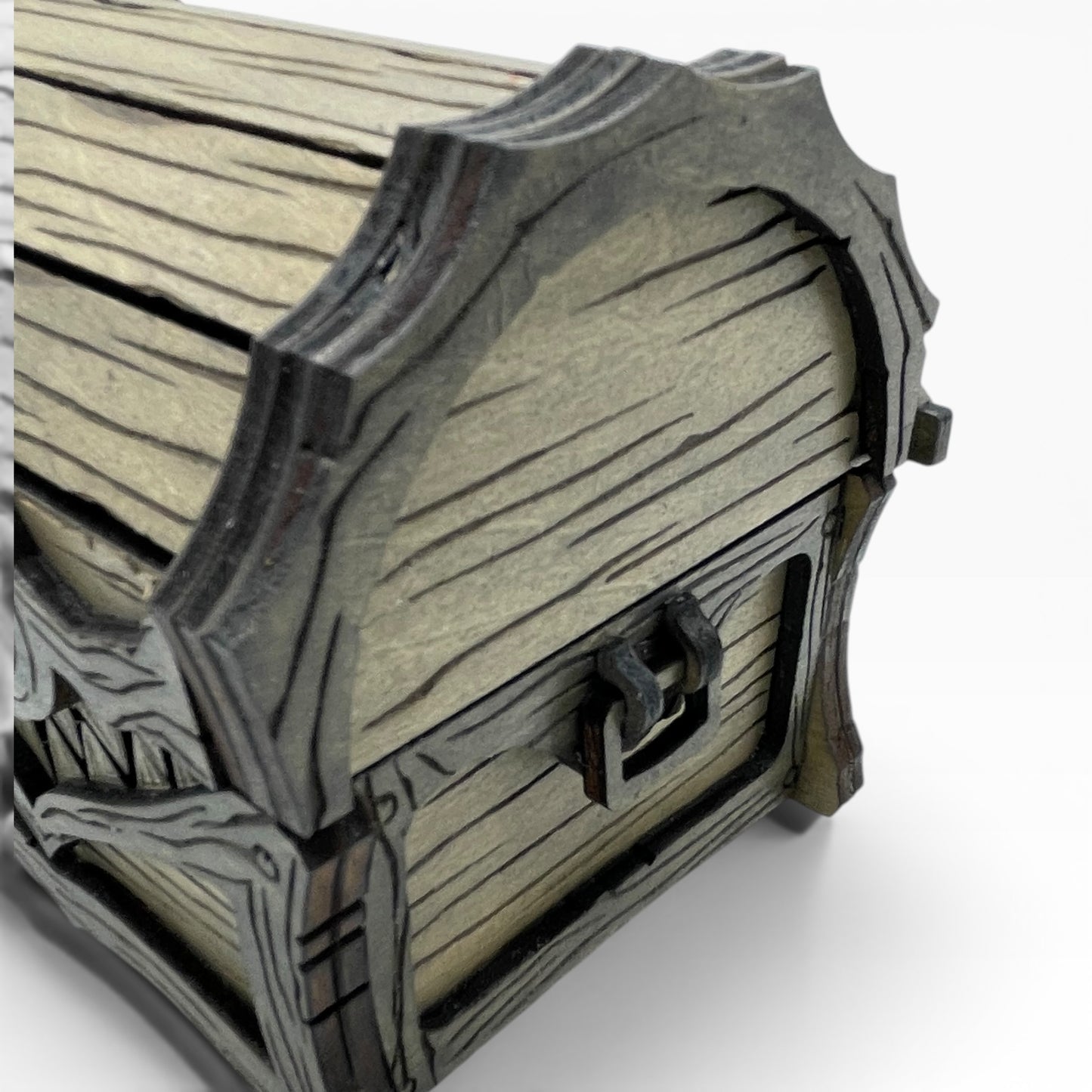 Small One Eyed Mimic Box | Fandom-Inspired Wood Storage Chest