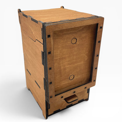 MTG Commander Deck Vault | Magnetic Wood Card Box