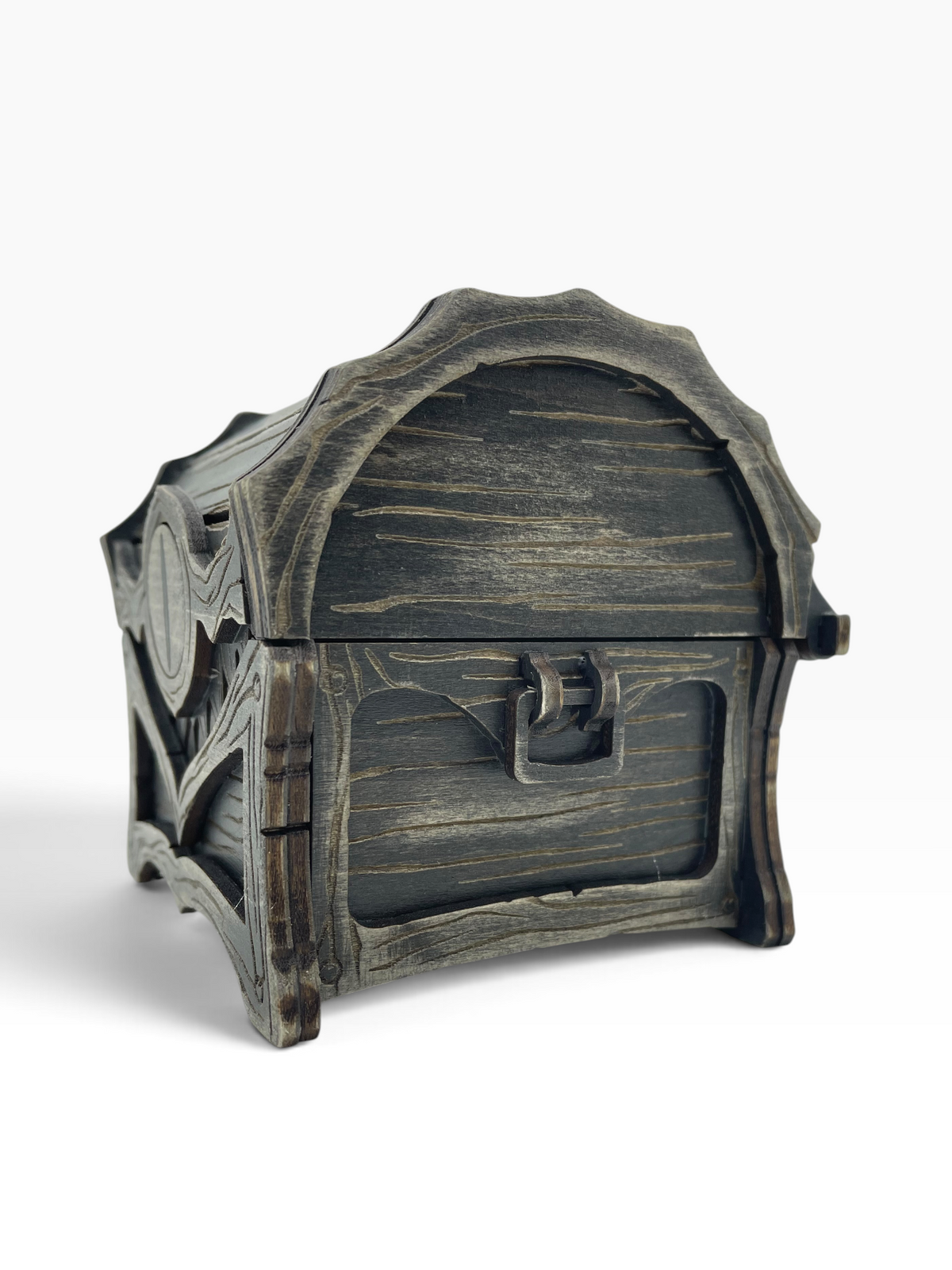 Small One Eyed Mimic Box | Fandom-Inspired Wood Storage Chest