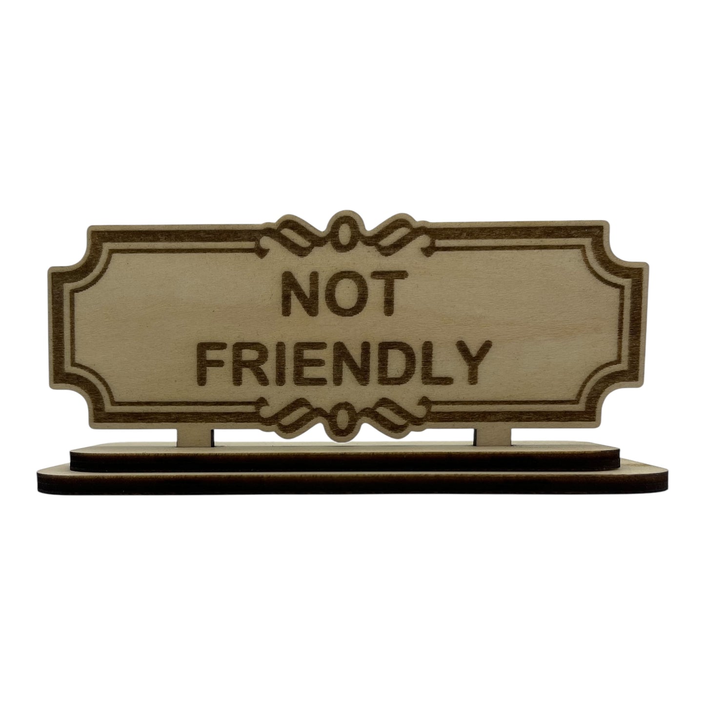 Funny Office Desk Signs, Sarcastic Work Decor, Snarky Coworker Gift, Dark Humor Office Signs, Small Wood Signs for Desk