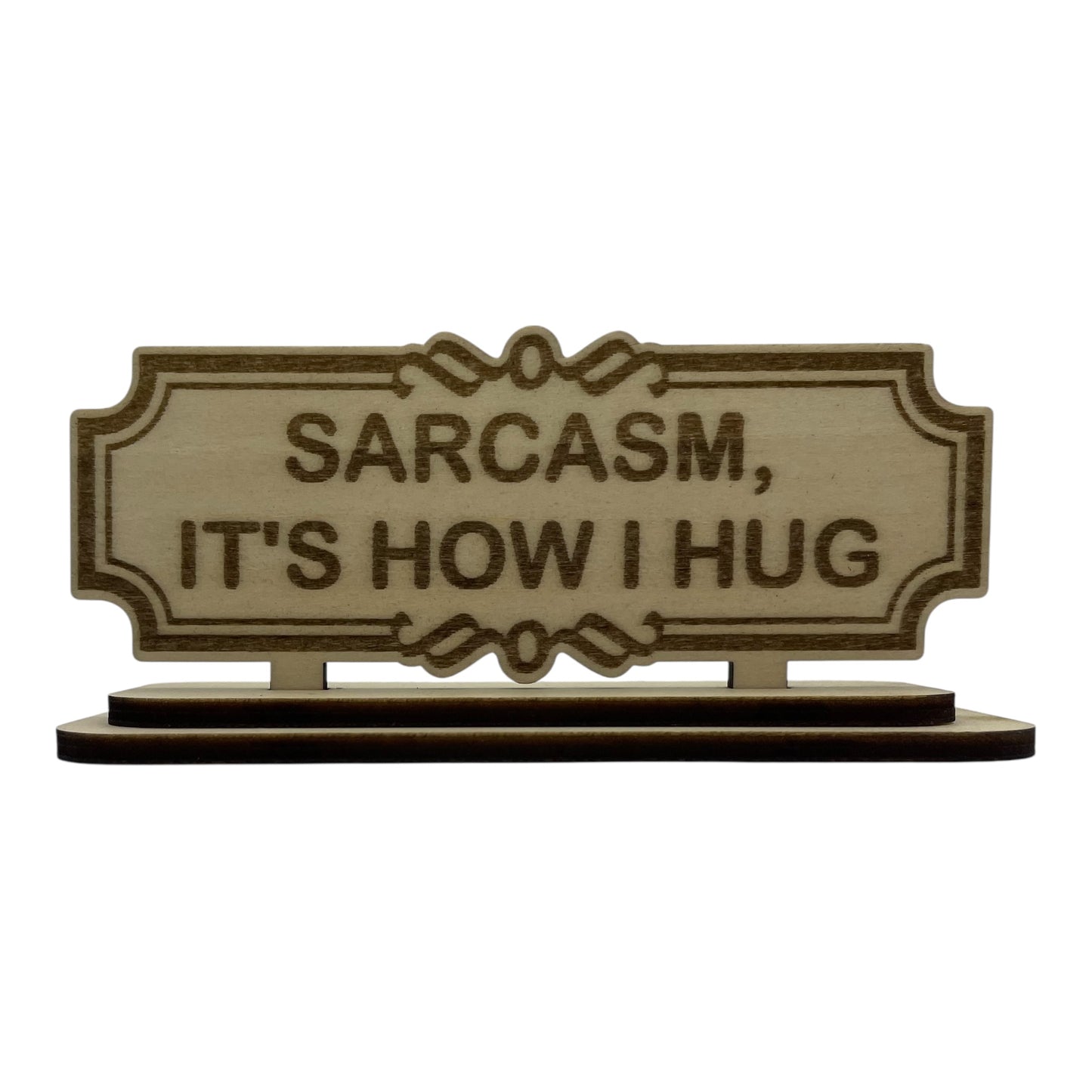 Funny Office Desk Signs, Sarcastic Work Decor, Snarky Coworker Gift, Dark Humor Office Signs, Small Wood Signs for Desk