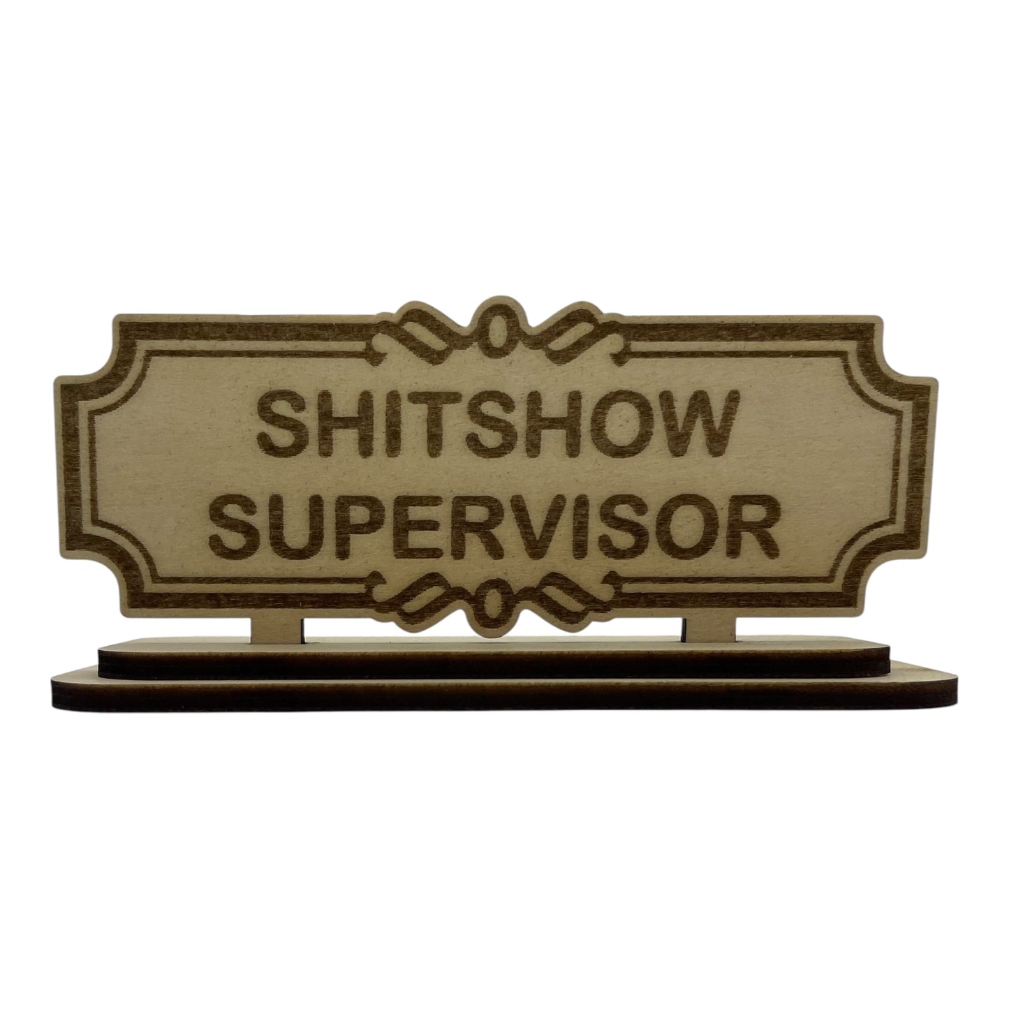 Funny Office Desk Signs, Sarcastic Work Decor, Snarky Coworker Gift, Dark Humor Office Signs, Small Wood Signs for Desk