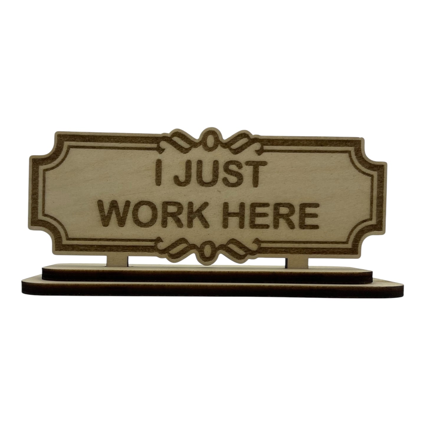 Funny Office Desk Signs, Sarcastic Work Decor, Snarky Coworker Gift, Dark Humor Office Signs, Small Wood Signs for Desk