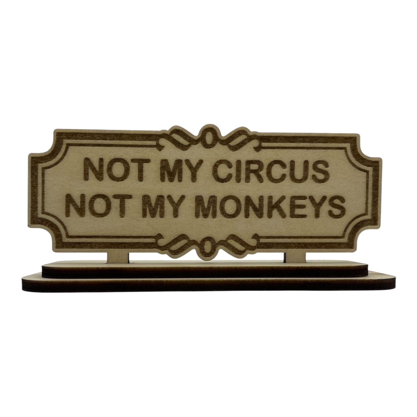 Funny Office Desk Signs, Sarcastic Work Decor, Snarky Coworker Gift, Dark Humor Office Signs, Small Wood Signs for Desk