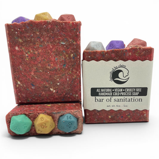 Bar of Sanitation – D&D Inspired Handmade Soap