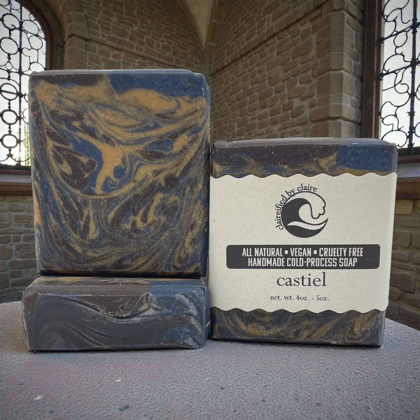 Castiel from Supernatural handmade fandom inspired soap