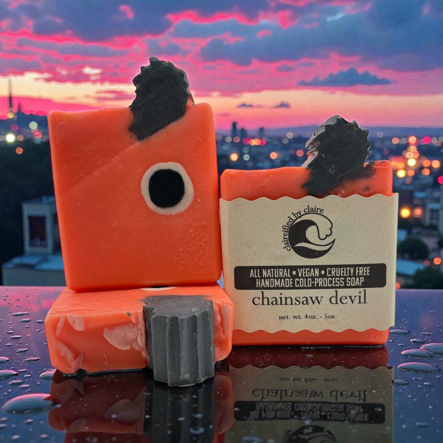 Chainsaw Devil-Pochita Inspired Soap