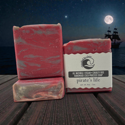 Pirate's Life handmade soap inspired by the Pirate's of the Caribbean ride