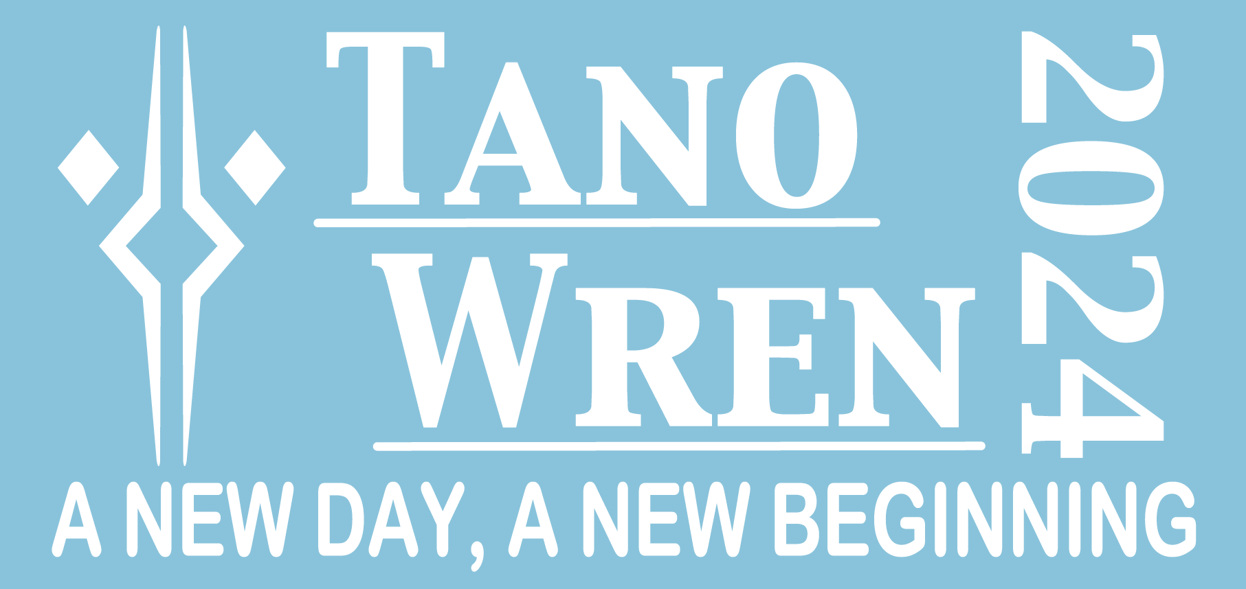 Tano/Wren 2024 Election Decal