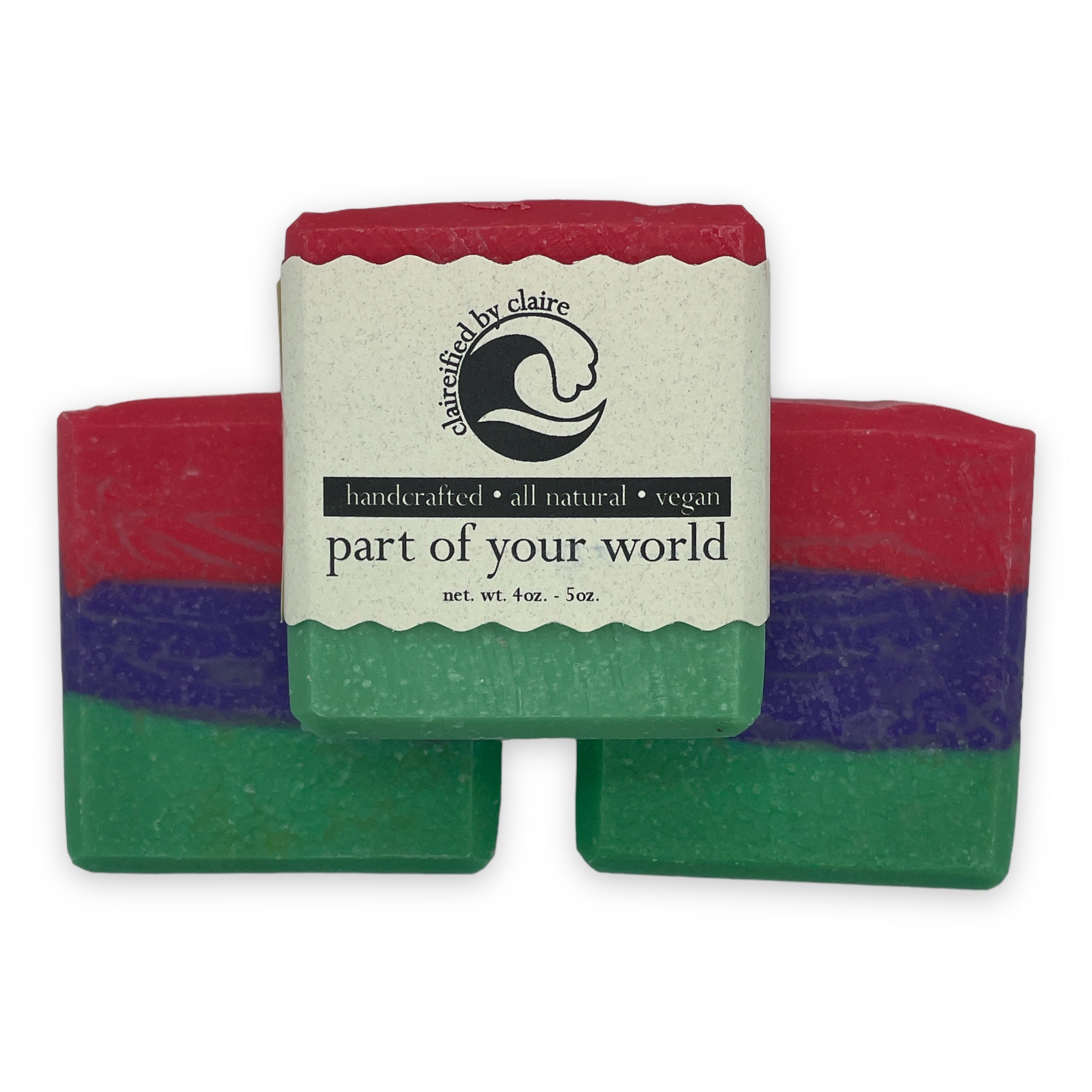 Part Of Your World handmade soap inspired by the Ariel, The Little Mermaid