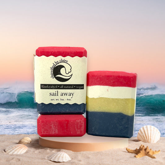 Sail Away: Disney Cruise Line inspired handmade vegan handmade soap: Fish Extender 3-Pack