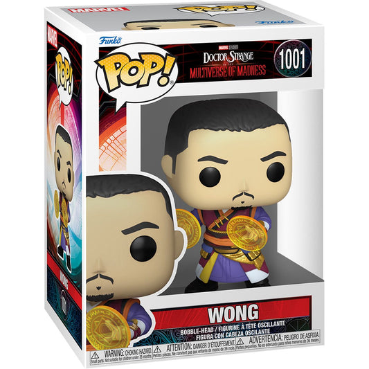 Doctor Strange Multiverse of Madness Wong Funko Pop! Vinyl Figure #1001