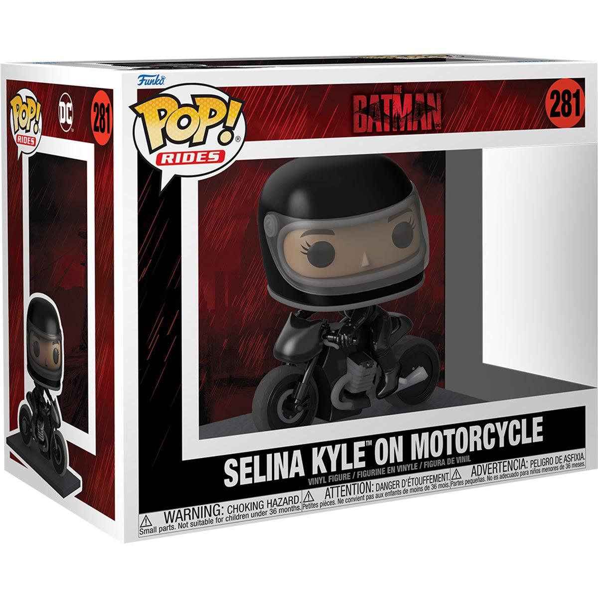 The Batman Selina Kyle Motorcycle Deluxe Pop! Vinyl Vehicle #281 - claireifiedbyclaire.com