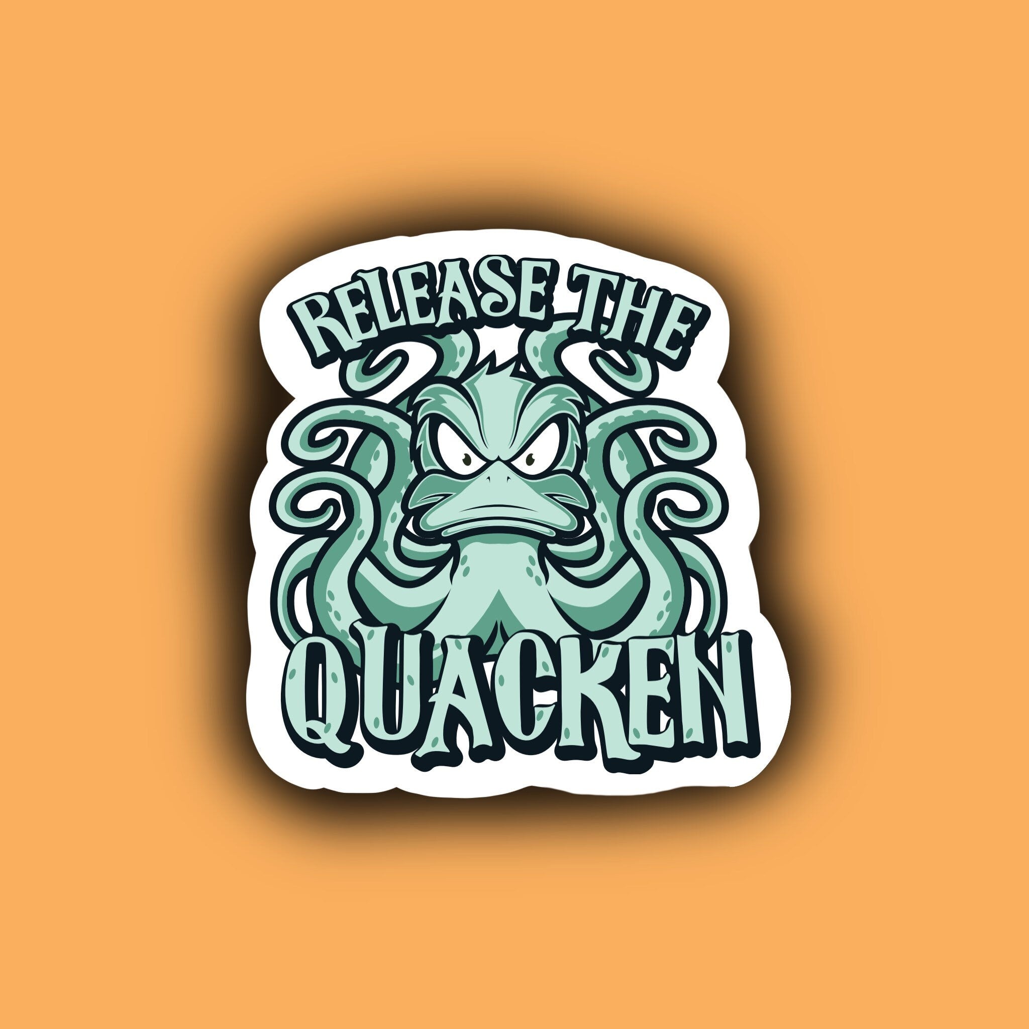 Release the Quaken Disney Sticker | Matte | Waterproof