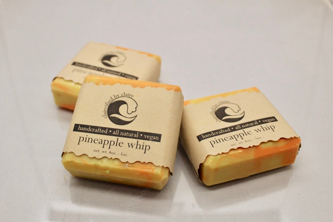 Pineapple Whip Inspired Soap
