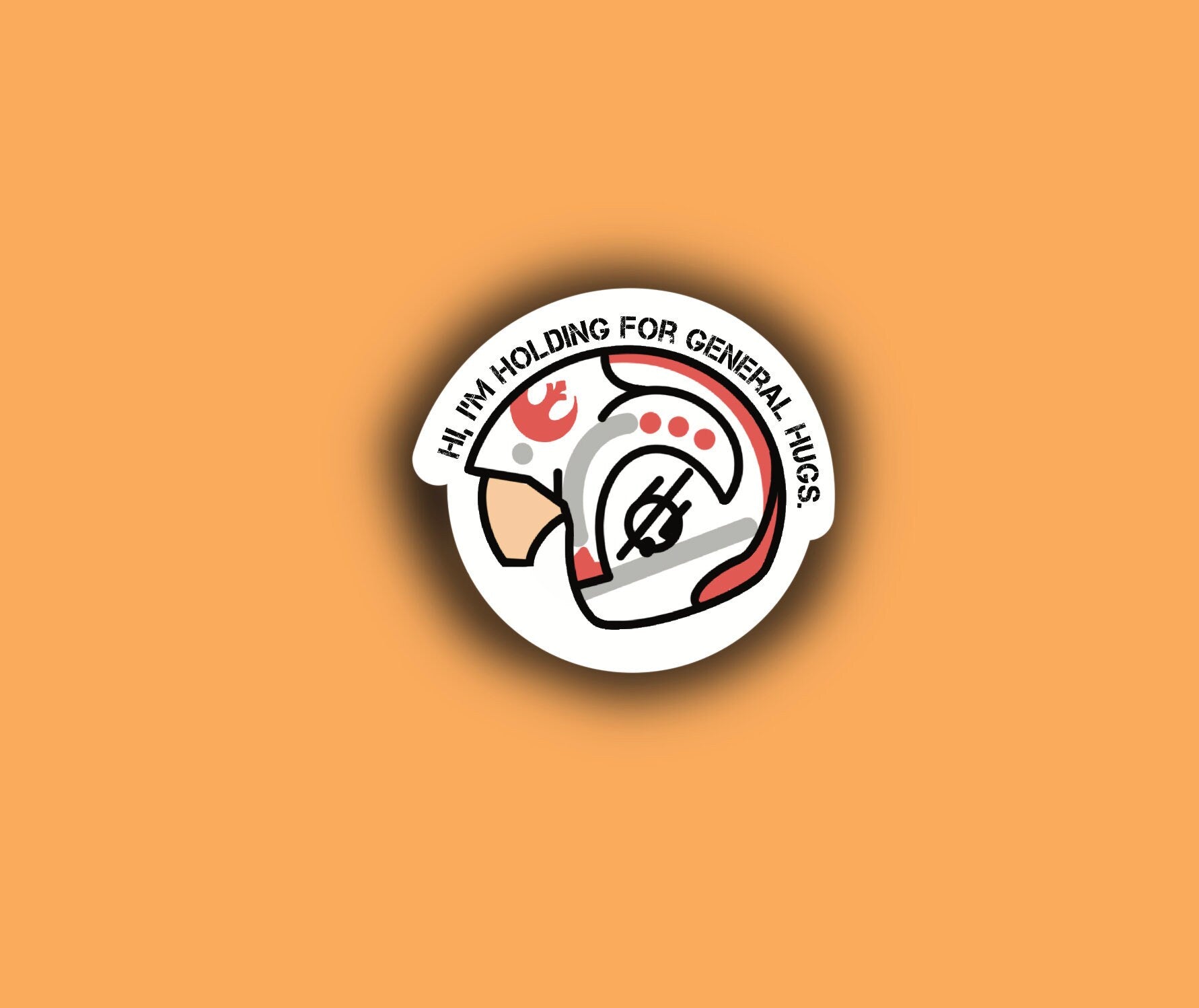 Poe Dameron Sticker | Matte | Water Resistant