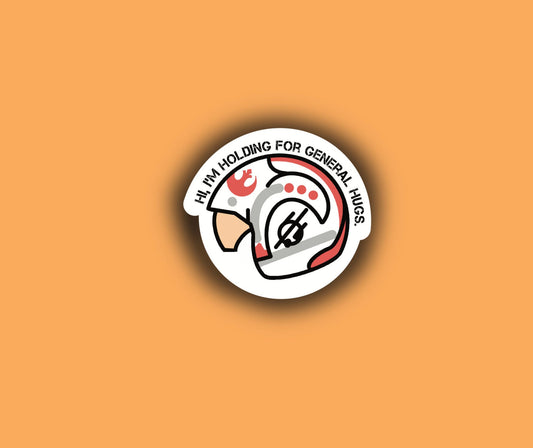 Poe Dameron Sticker | Matte | Water Resistant