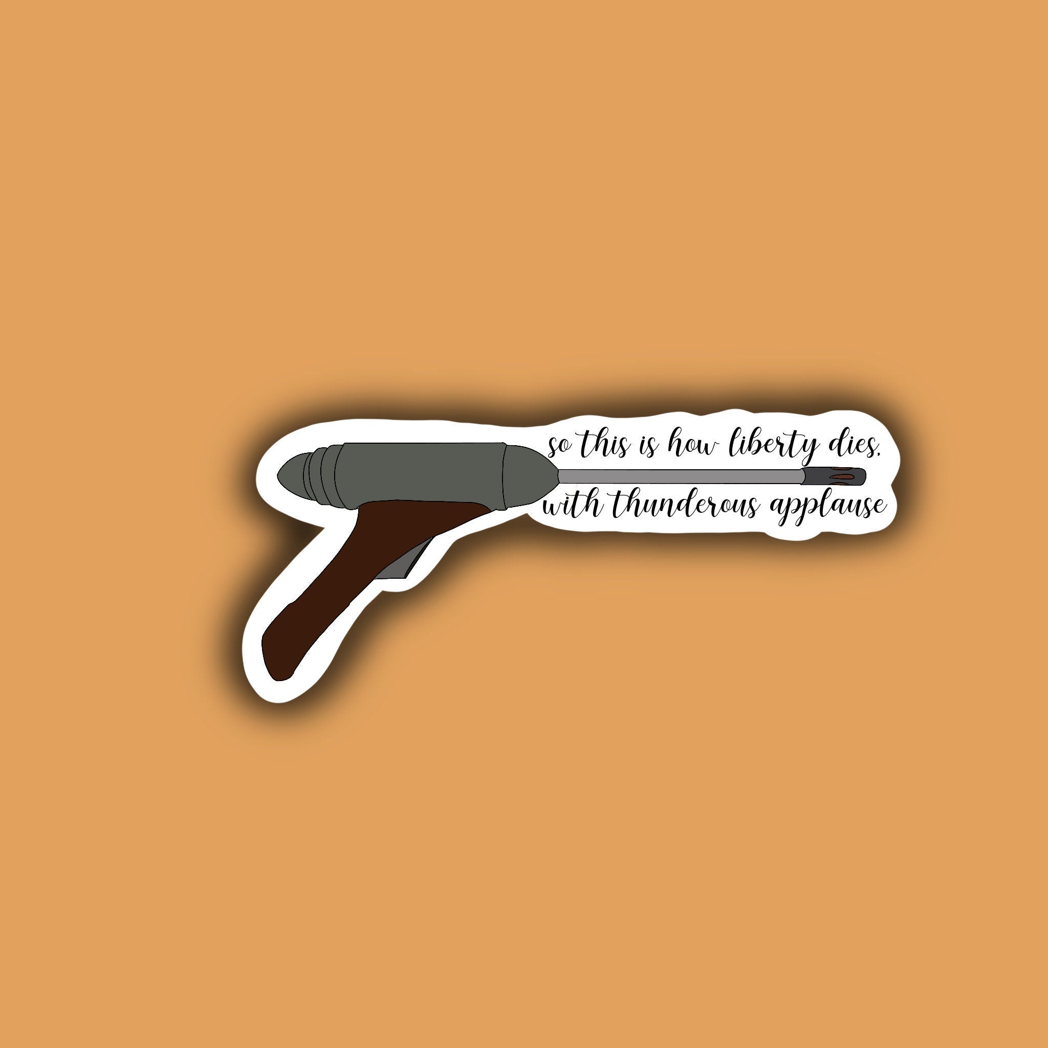 Padme "Thunderous Applause Sticker | Matte | Water Resistant