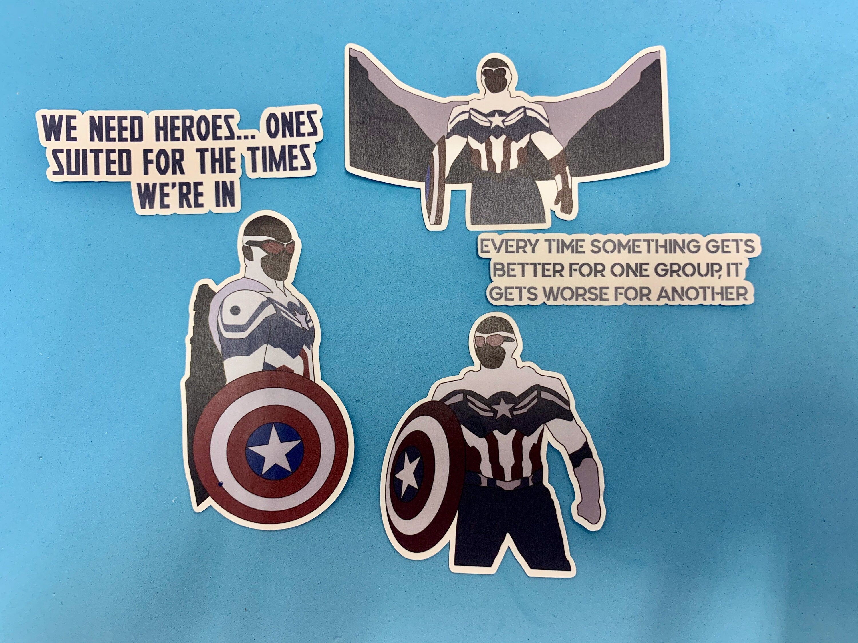 Sam Wilson Captain America Sticker Pack