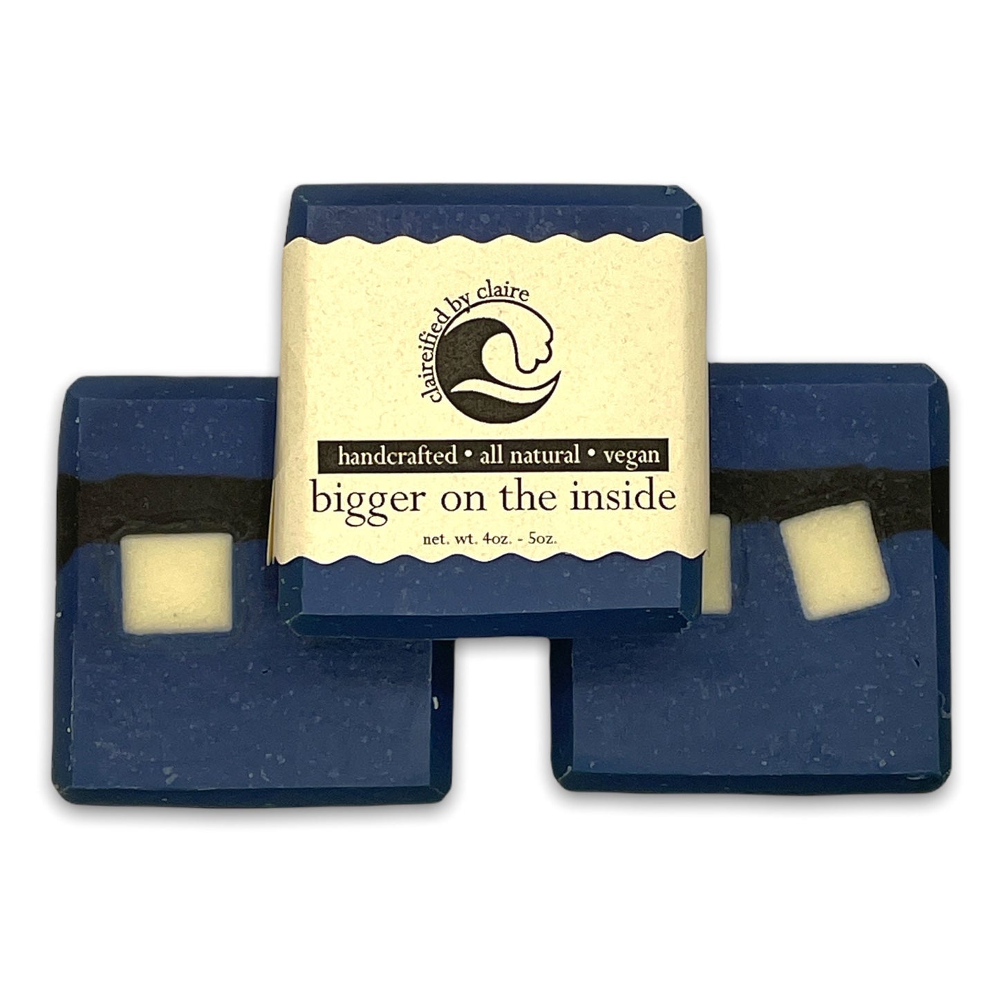Bigger on the Inside: Tardis Inspired Soap