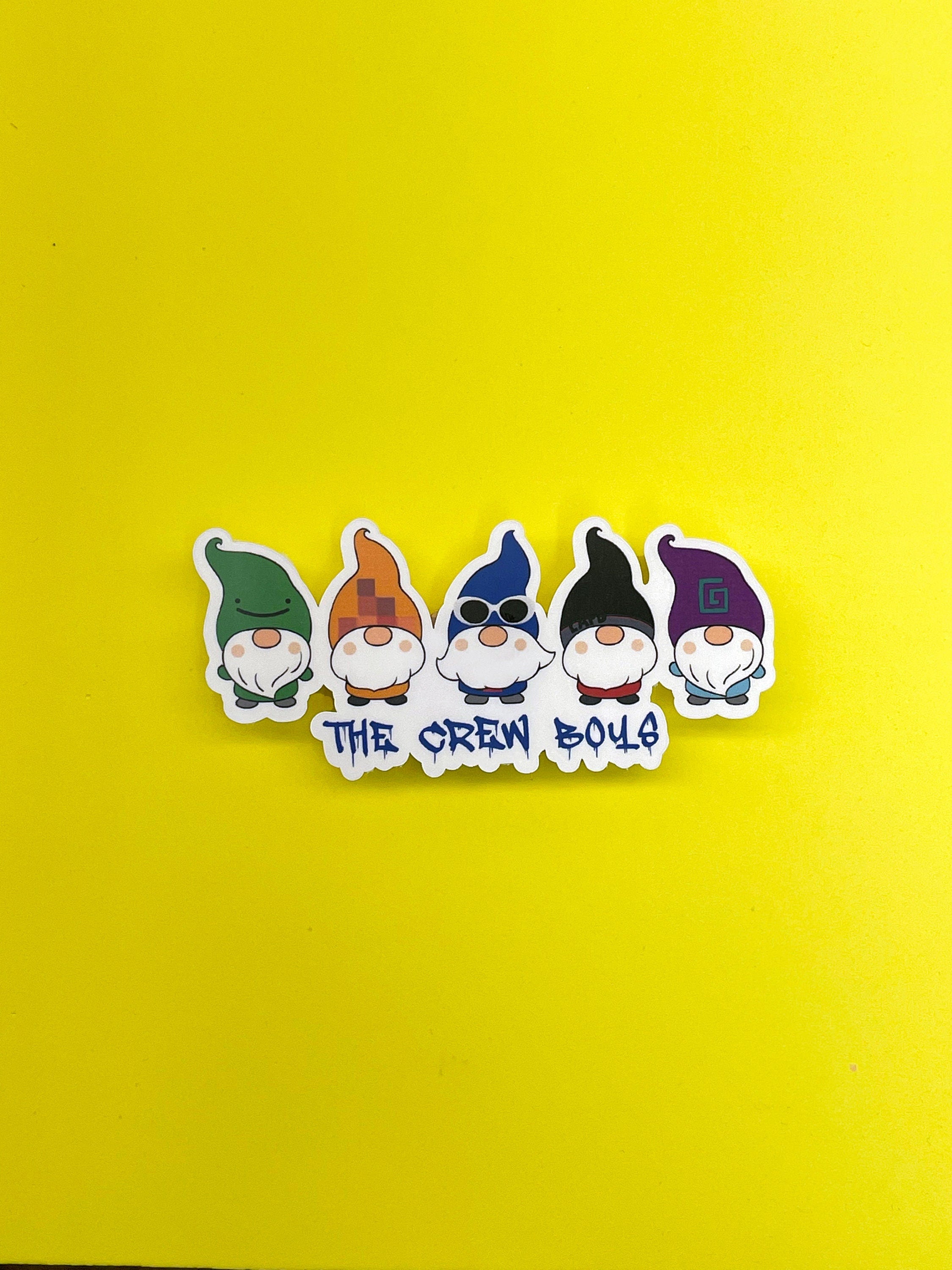 The Crew Boys Gnomes Sticker