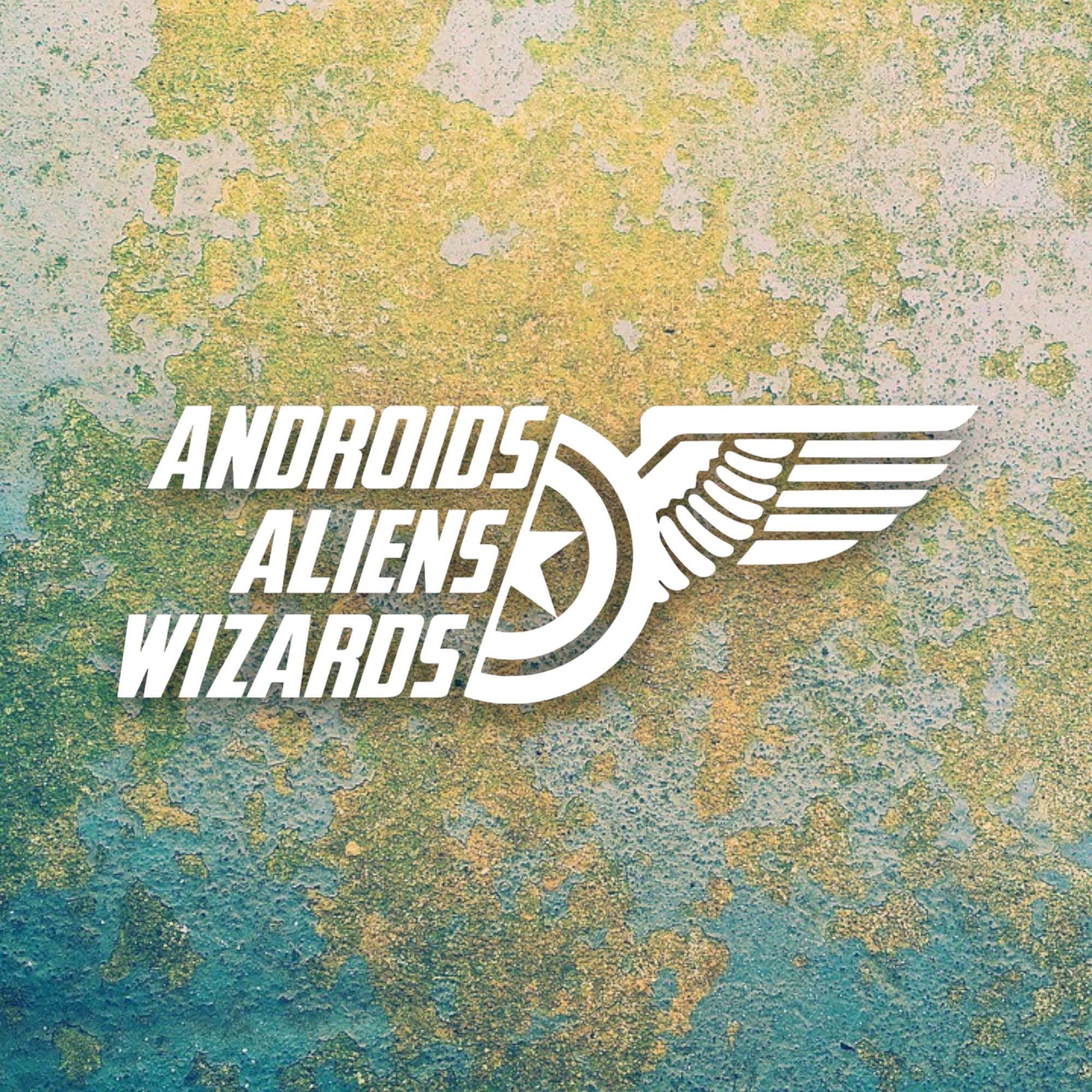 FATWS Big 3 Androids Aliens Wizards Decal in White or Black