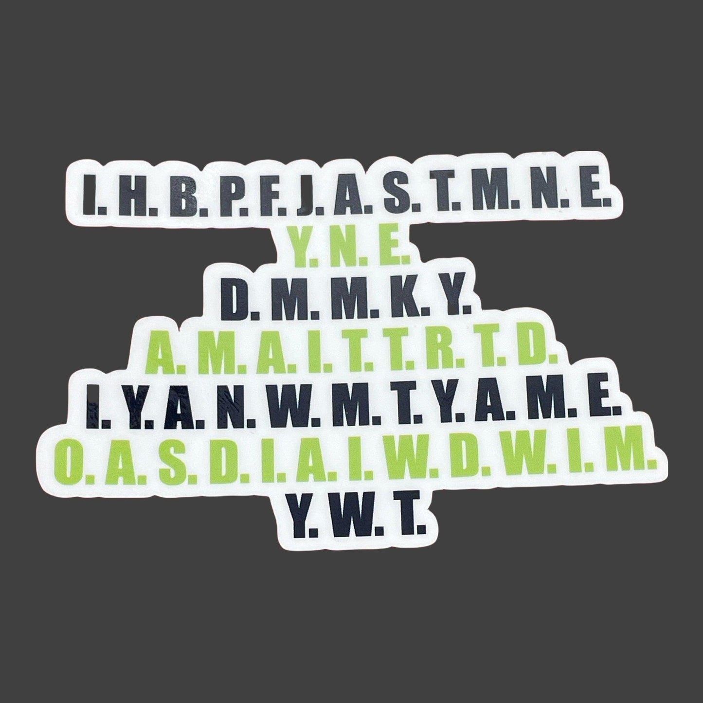 Anakin & Obi Wan Speech Sticker | Matte | Water Resistant
